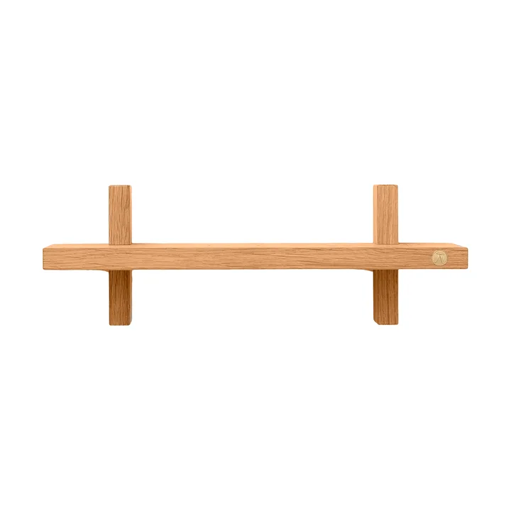 Treat wandplank single - Oiled Nature Oak, 34x12x11,2 cm - Andersen Furniture