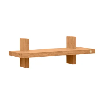 Treat wandplank single - Oiled Nature Oak, 34x12x11,2 cm - Andersen Furniture