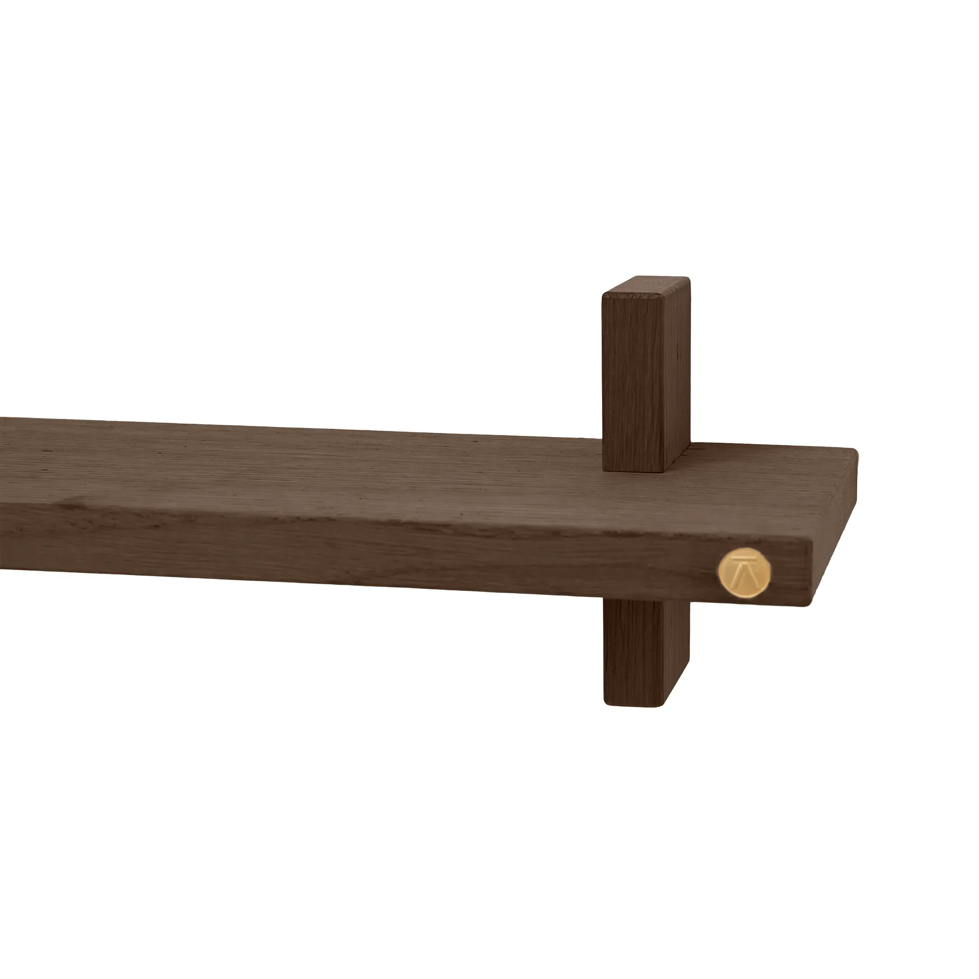 Treat wandplank single, Smoked Oiled Oak, 50x12x11,2 cm Andersen Furniture