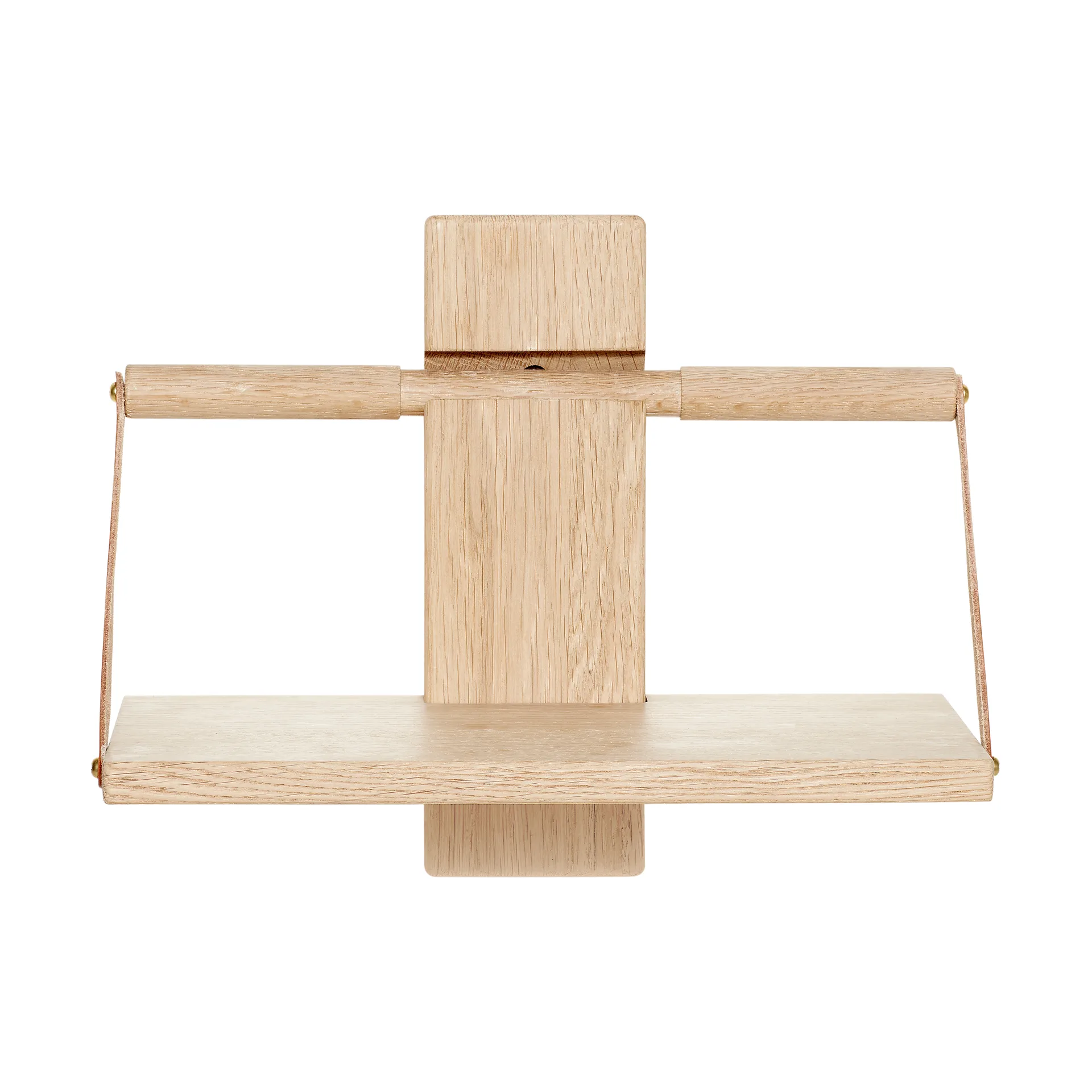 Wood Wall wandrek Small 30x18x24 cm, Oak Andersen Furniture