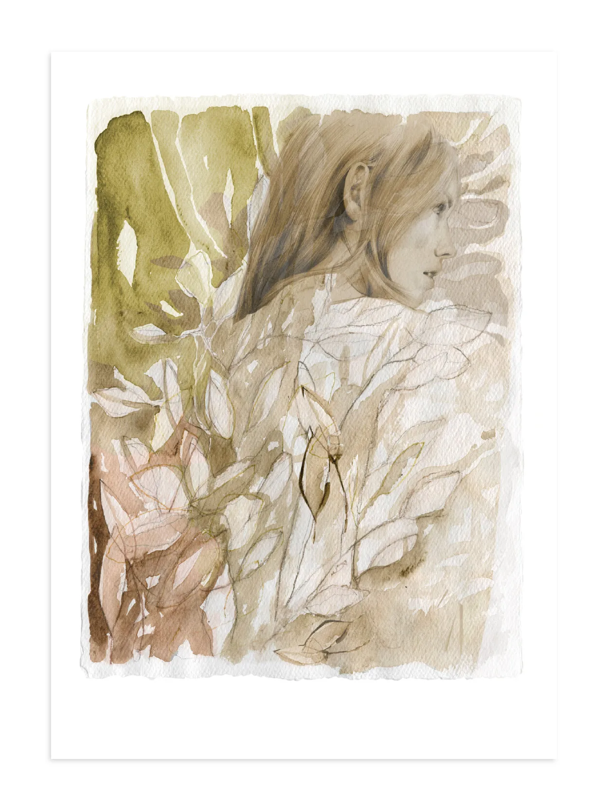 Huldra poster, 50x70 cm Anna Bülow