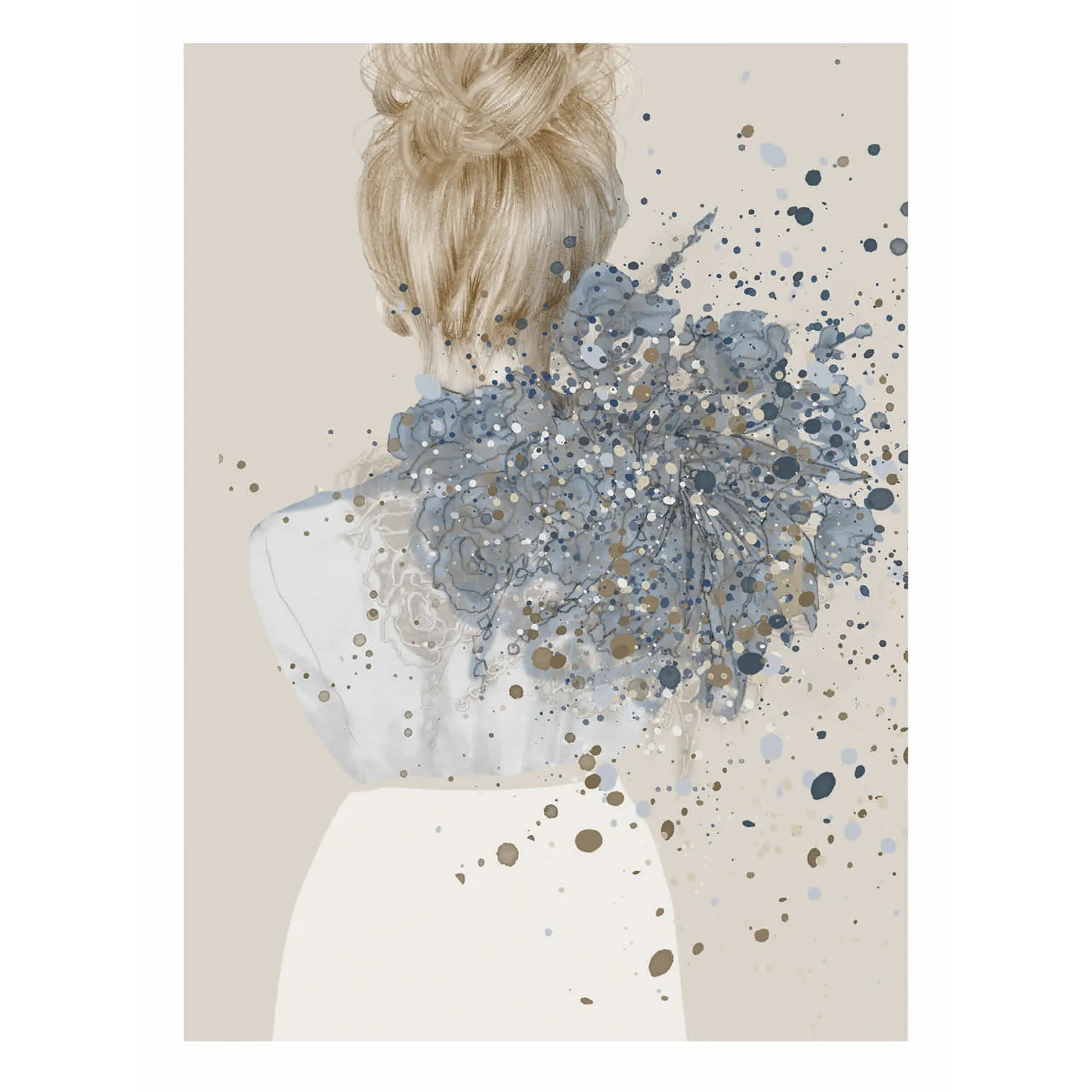 Liv poster, 70x100 cm Anna Bülow