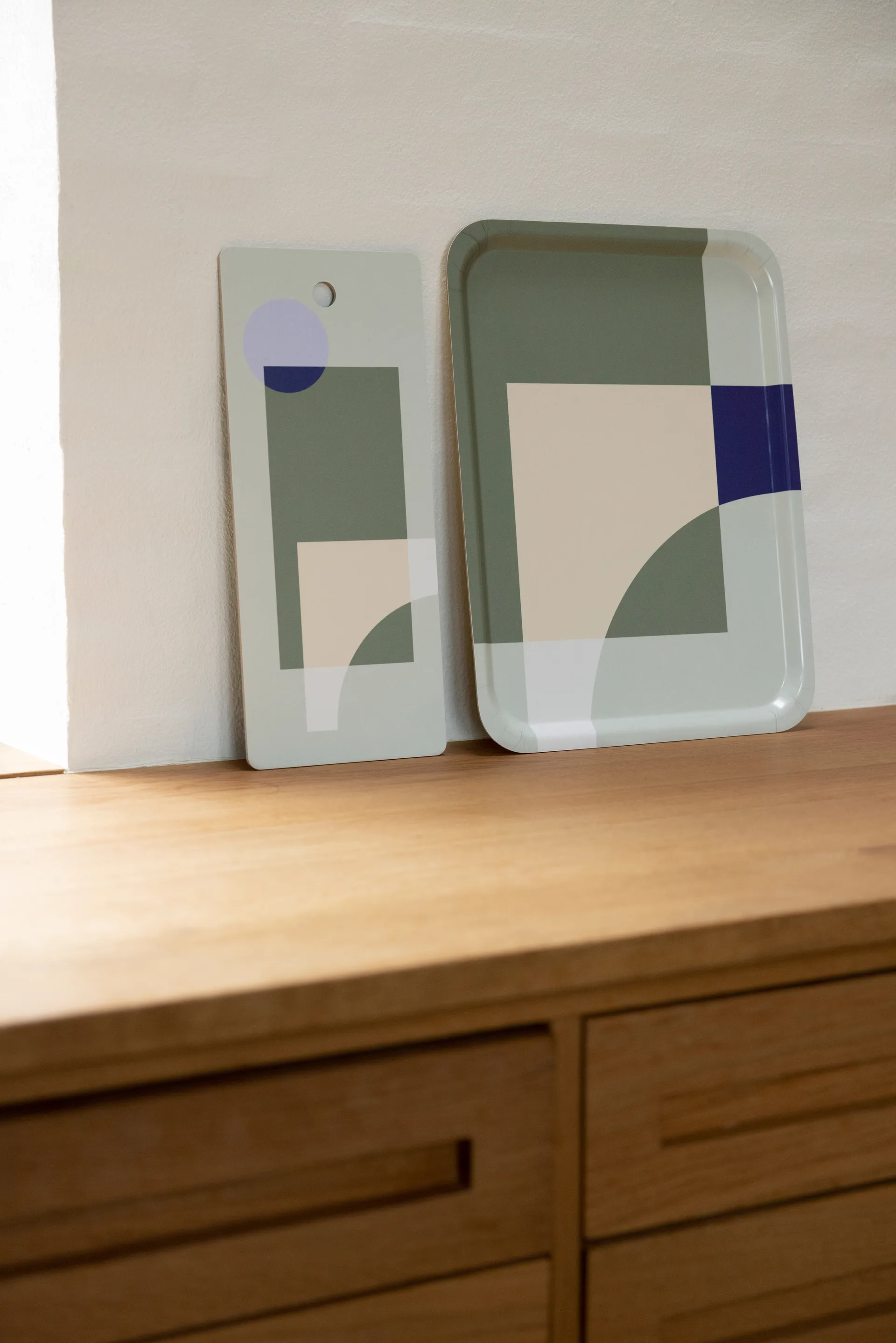 A tribute to colour snijplank, Bio - 40x17 cm Applicata