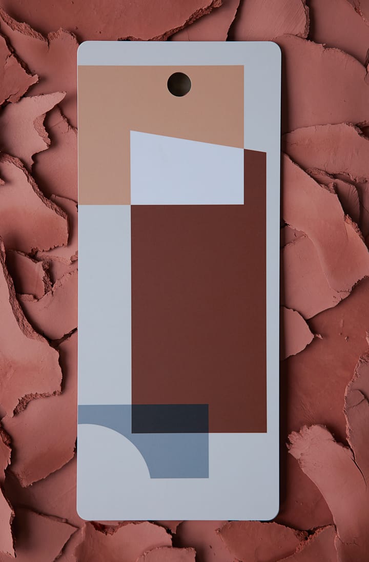 A tribute to colour snijplank, Clay - 40x17 cm Applicata