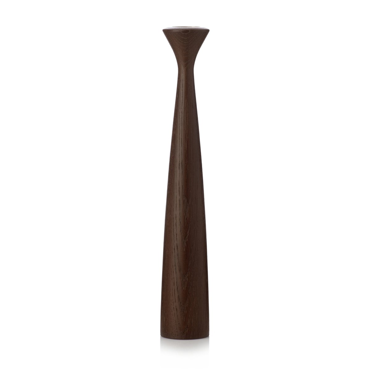 Applicata Blossom Rose kandelaar 29 cm oak | Scandinavisch Interieur | Kandelaars | Bruin
