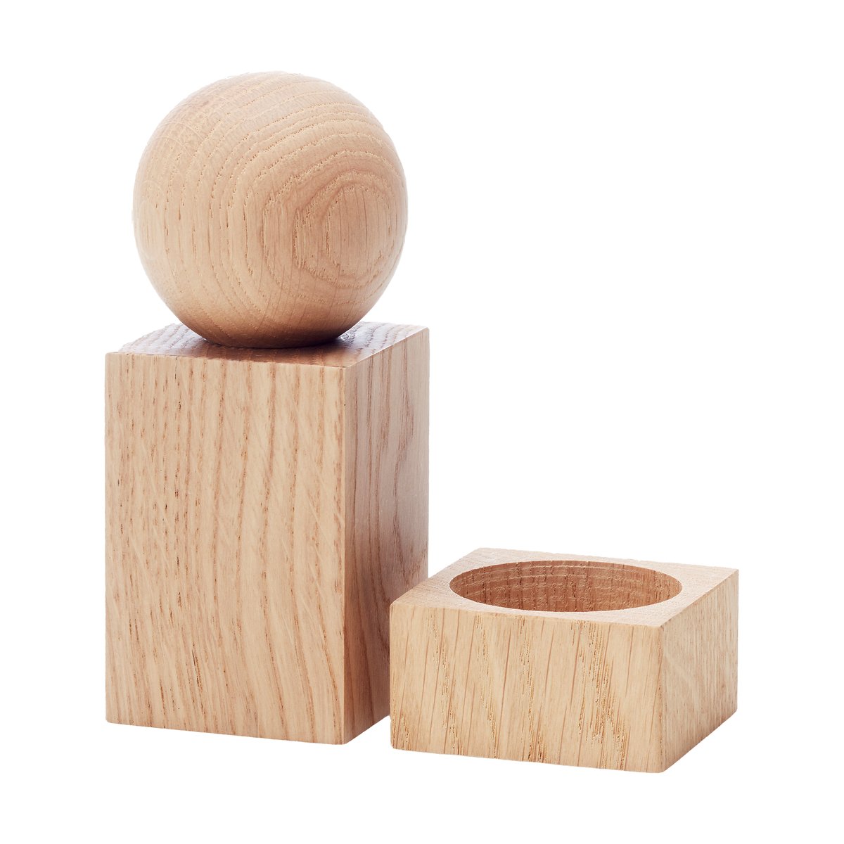 Applicata Twist pepermolen en zoutschaaltje Eikenhout