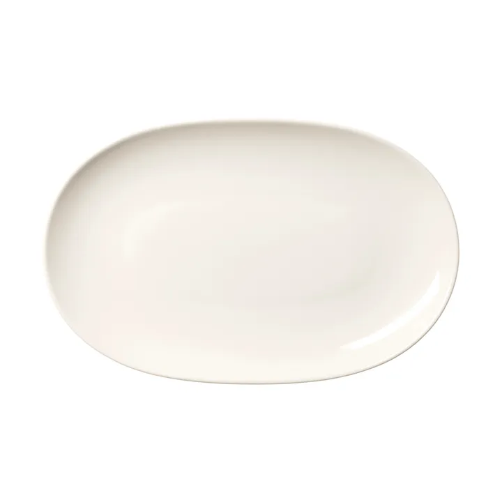 24h ovale schaal - Wit, 18x28 cm - Arabia