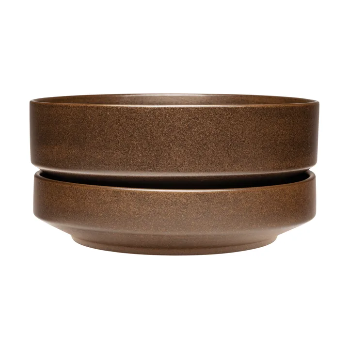 Arabia SN bloempot - Mat bruin, 22 cm - Arabia