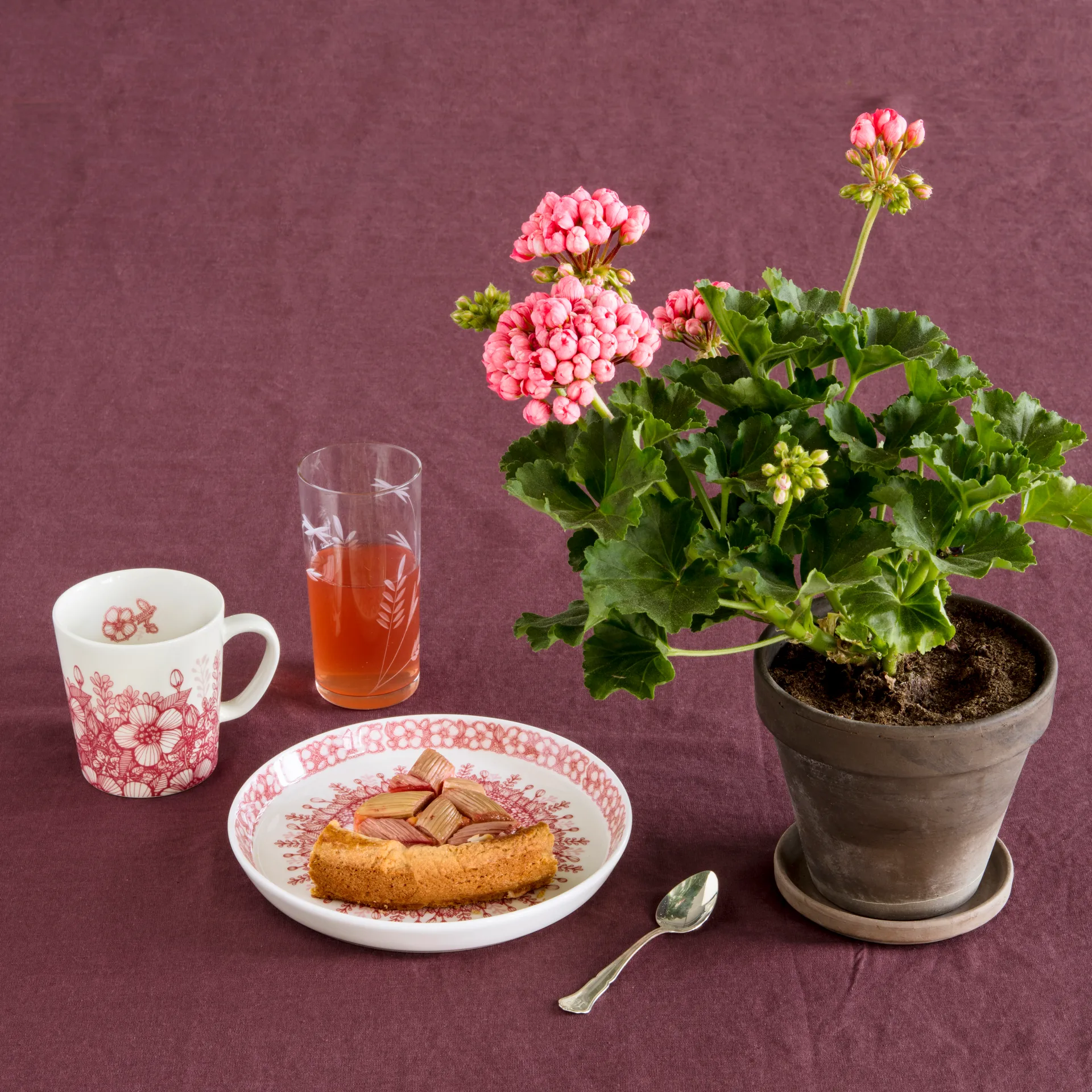 Huvila bord, 19 cm Arabia