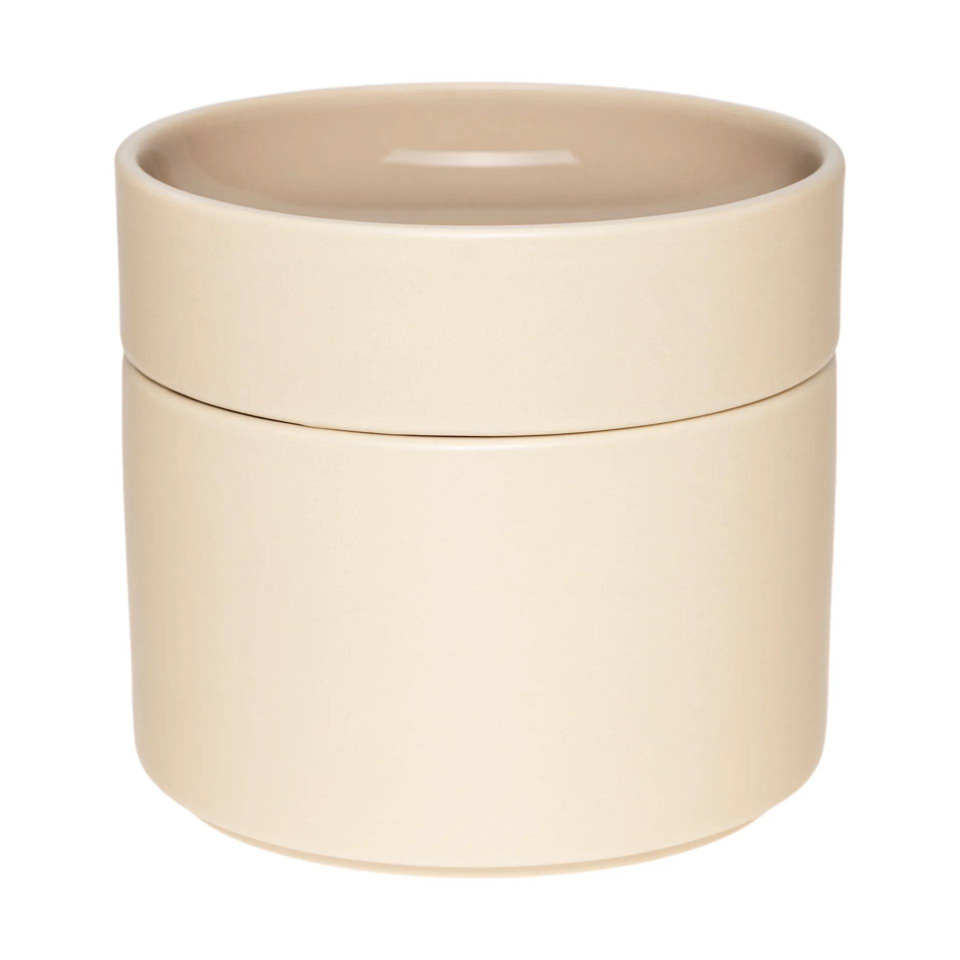 Kirnu decoratieve pot Ø11x10 cm, Beige Arabia