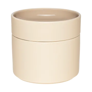 Kirnu decoratieve pot Ø11x10 cm - Beige - Arabia
