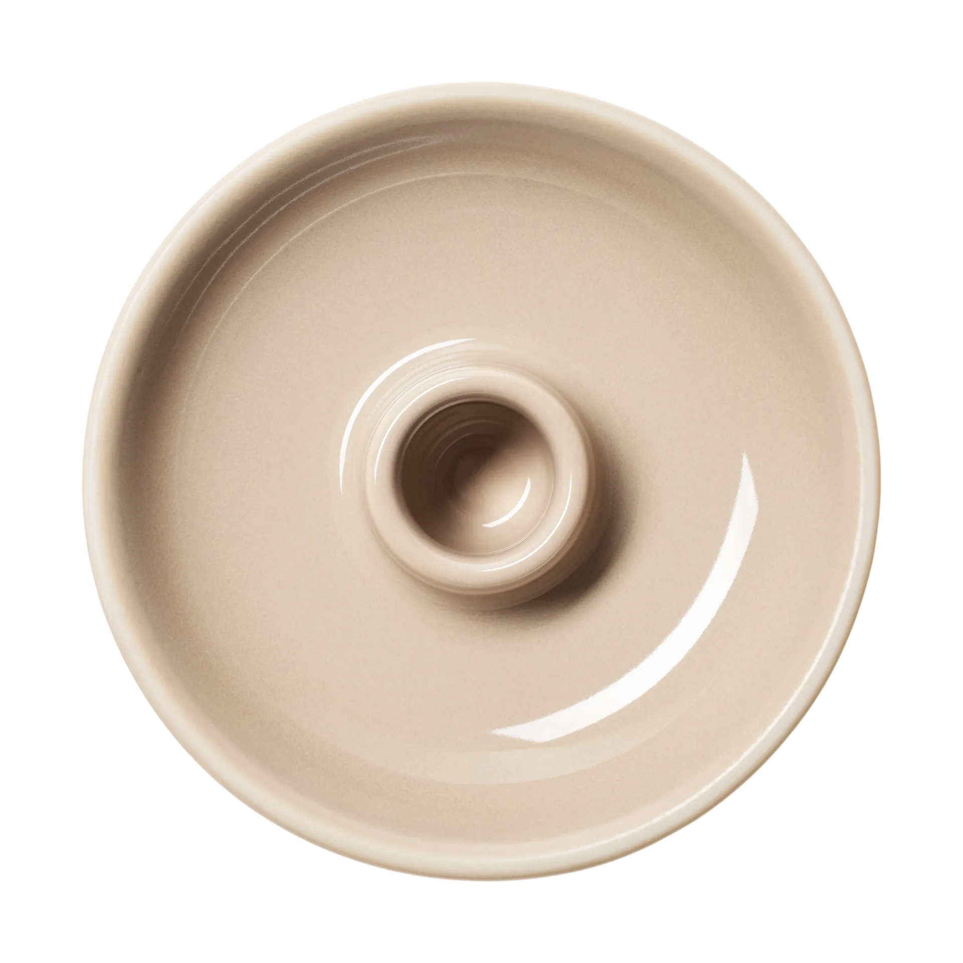 Kirnu kandelaar Ø11x3,5 cm, Beige Arabia