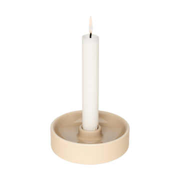 Kirnu kandelaar Ø11x3,5 cm - Beige - Arabia