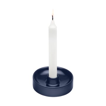 Kirnu kandelaar Ø11x3,5 cm - Blauw - Arabia