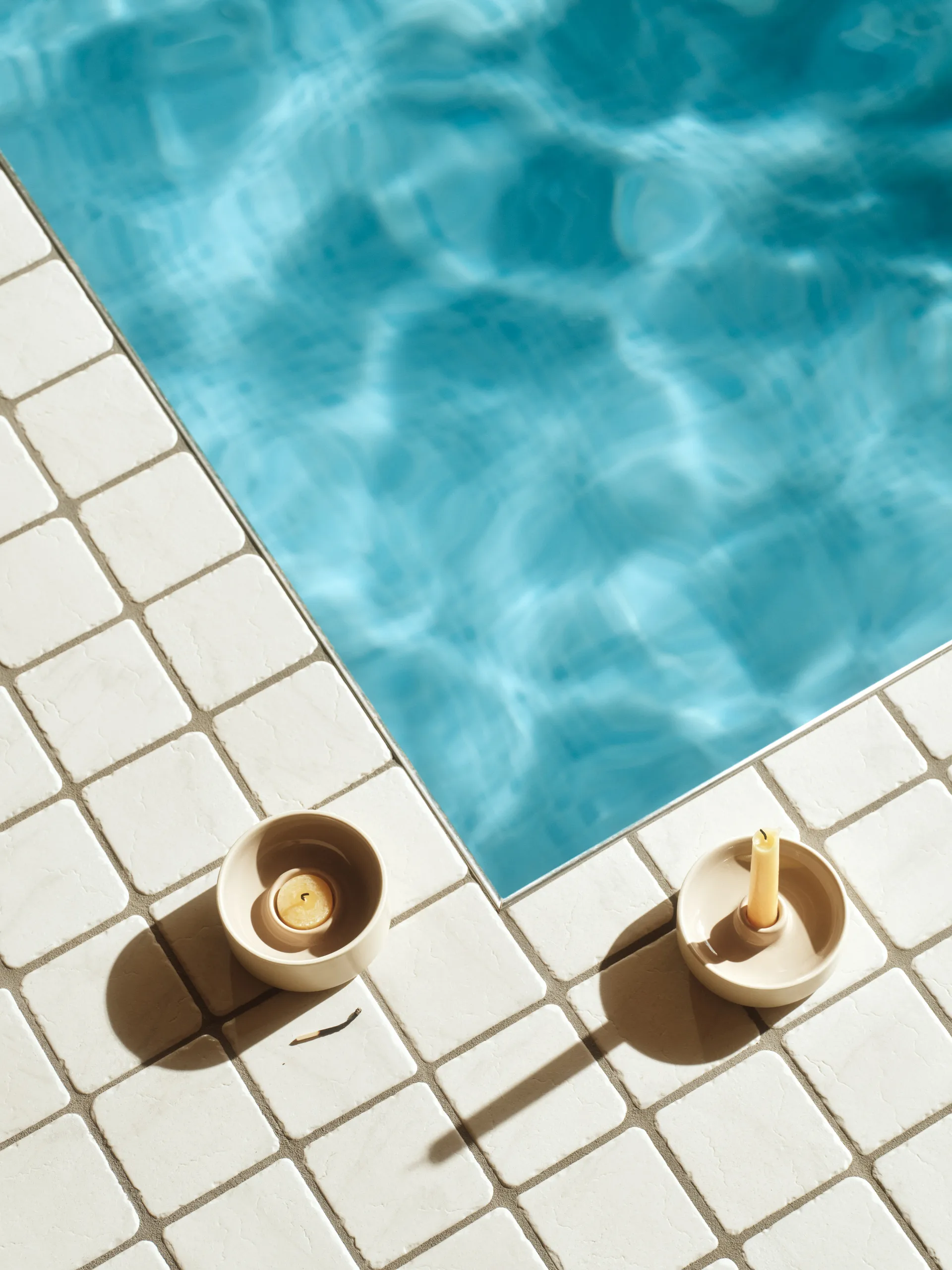 Kirnu waxinehouder Ø11x5 cm, Beige Arabia