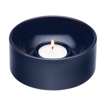 Kirnu waxinehouder Ø11x5 cm - Blauw - Arabia