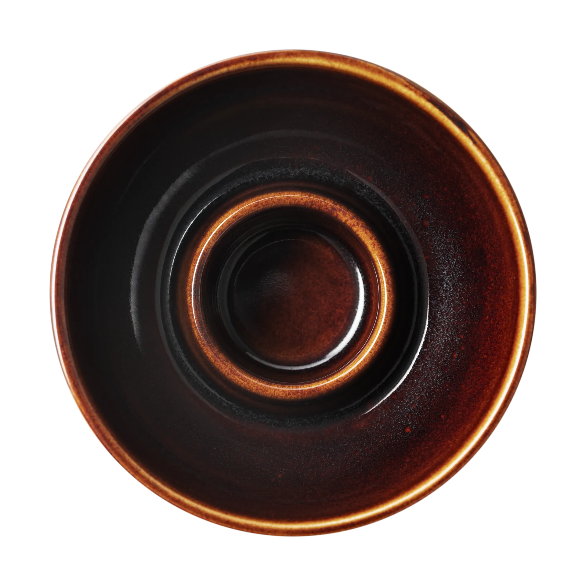 Kirnu waxinehouder Ø11x5 cm, Bruin Arabia