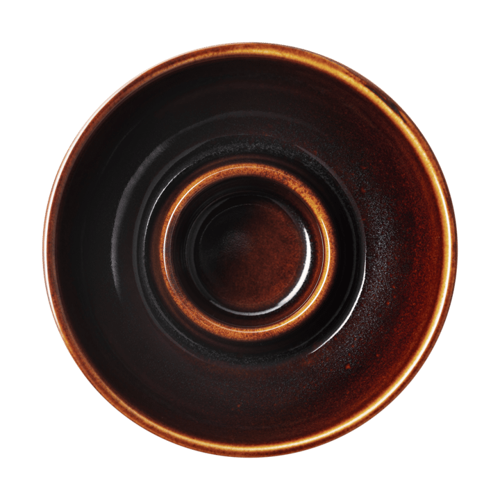 Kirnu waxinehouder Ø11x5 cm - Bruin - Arabia