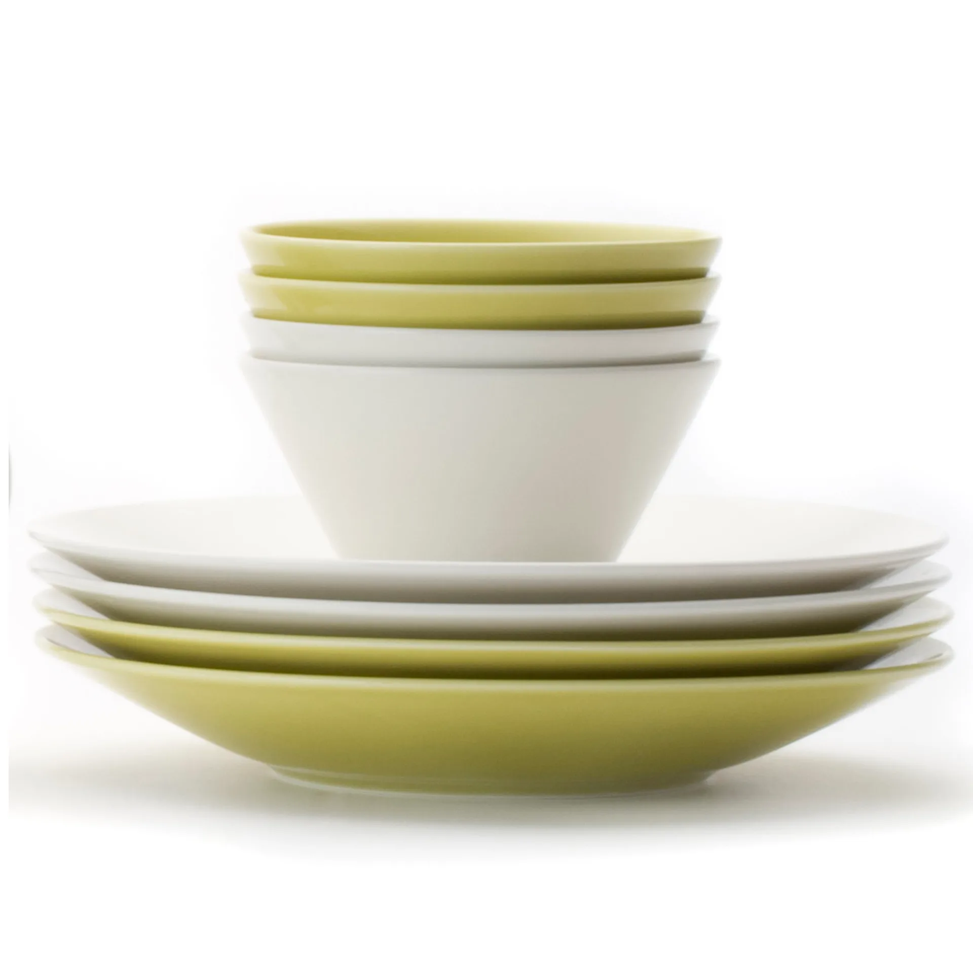 Koko plat bord wit, 23 cm Arabia