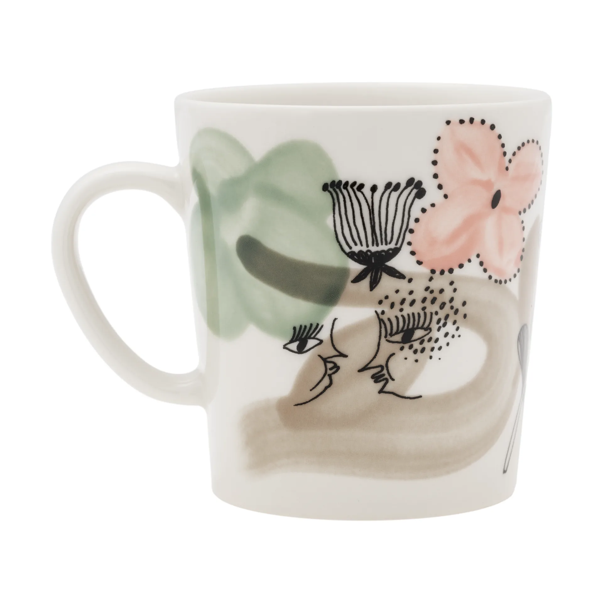 Kukkamaa mok 30 cl, Groen Arabia