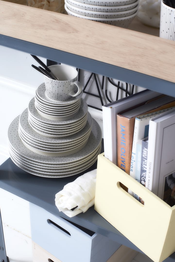 Mainio Sarastus bord Ø15 cm, Zwart-wit Arabia
