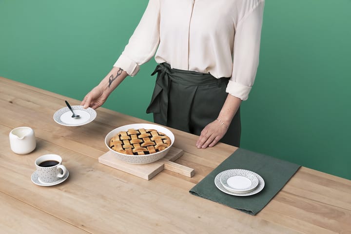 Mainio Sarastus diep bord Ø23 cm, Zwart-wit Arabia