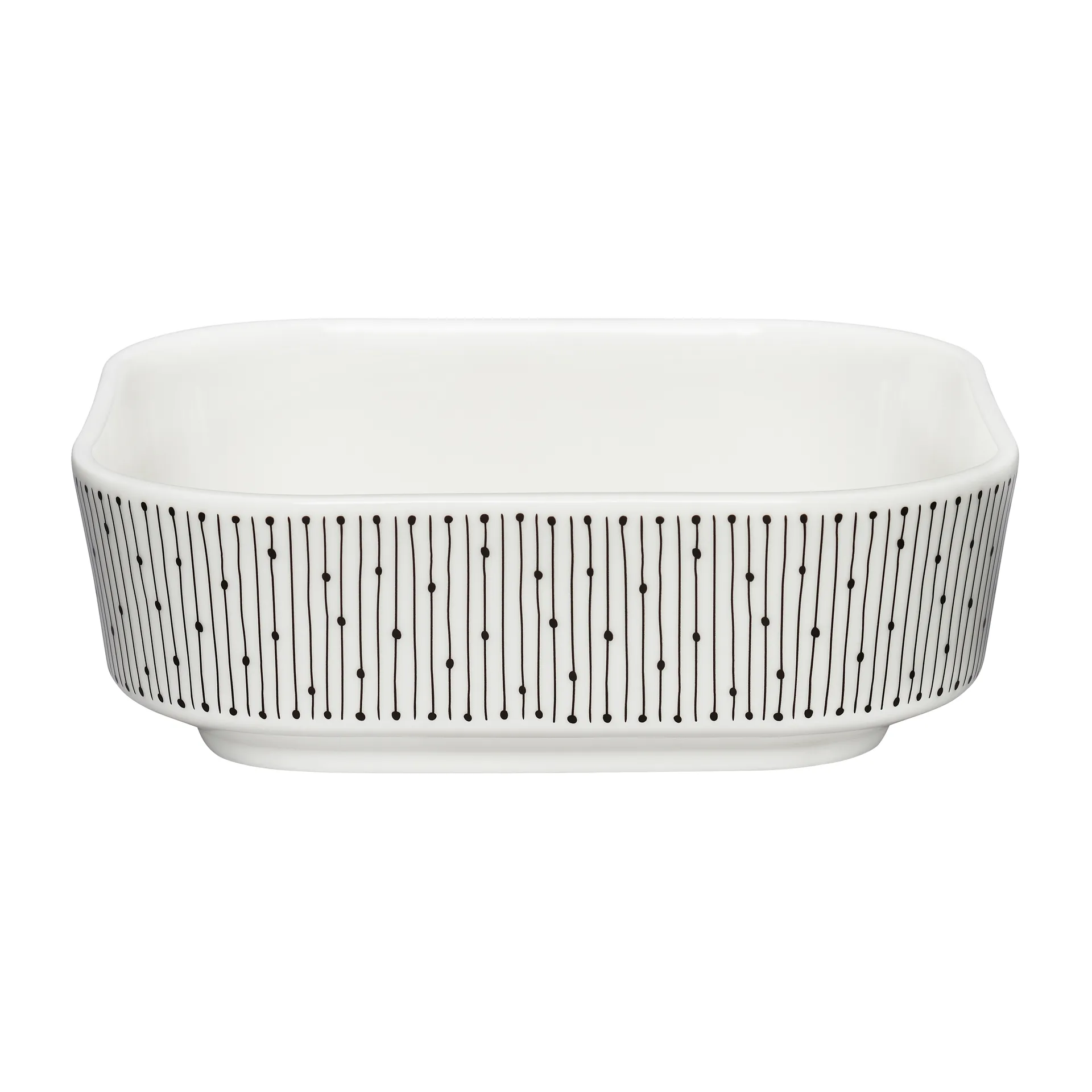 Mainio Sarastus ovenvorm 0,7 l, Zwart-wit Arabia