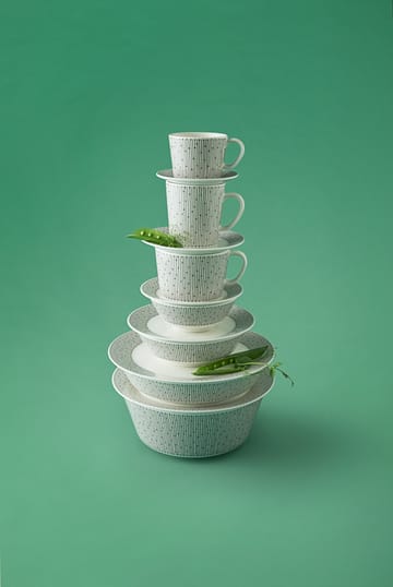 Mainio Sarastus schotel Ø11,5 cm - Zwart-wit - Arabia
