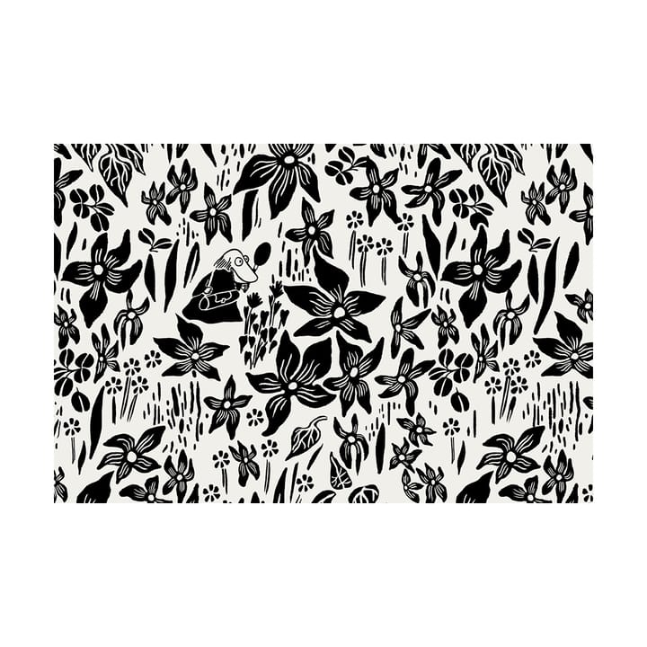 Moomin beddengoedset 150x210 cm - Lelie zwart-wit - Arabia