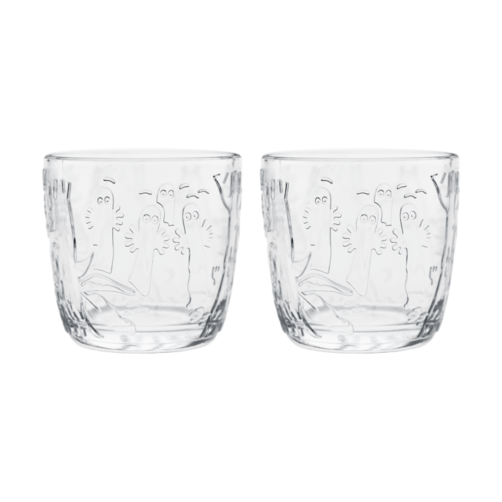 Moomin drinkglas 28 cl 2-pack - Transparant - Arabia