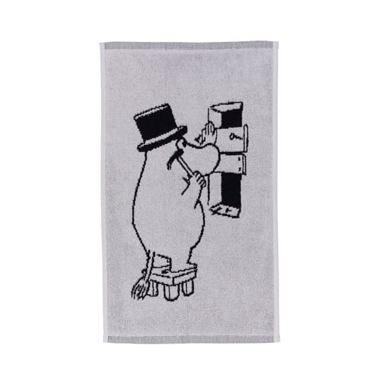 Moomin handdoek 30x50 cm - Moominpapa grijs - Arabia
