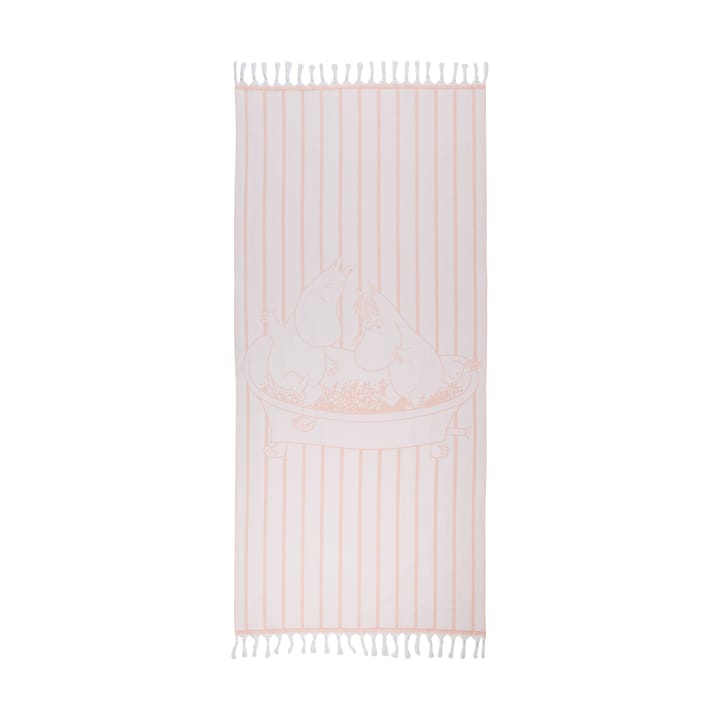 Moomin handdoek Hamam 80x150 cm - Roze - Arabia