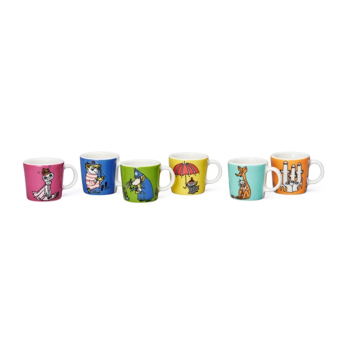 Moomin minimokken 6-pack Derde classic - Multi - Arabia