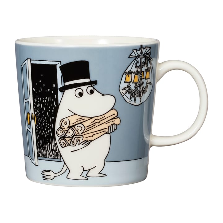 Moominpappa mok 30 cl - Grijs - Arabia