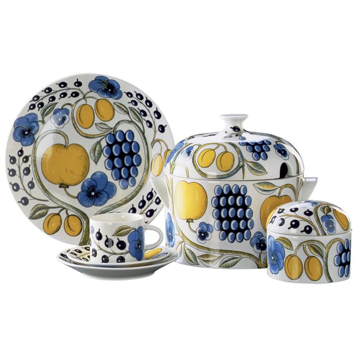 Paratiisi bord Ø21 cm, Blauw Arabia