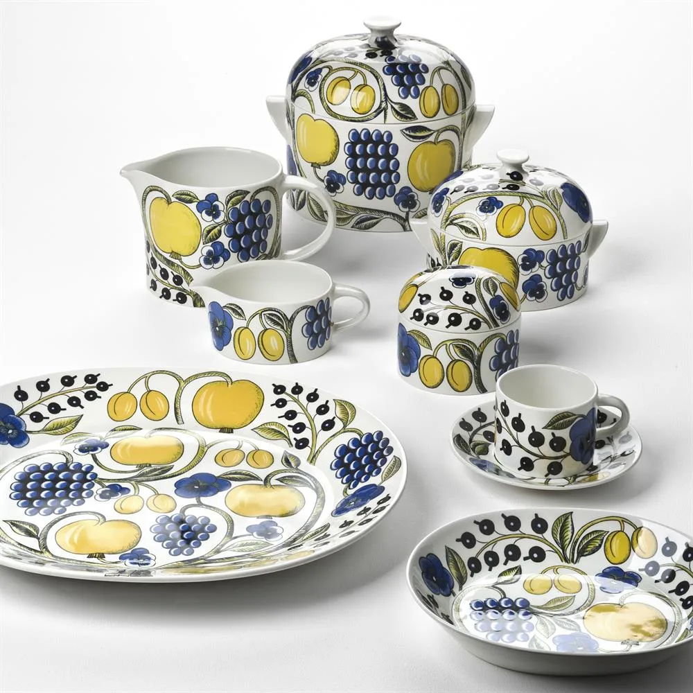 Paratiisi bord Ø26 cm, Blauw Arabia