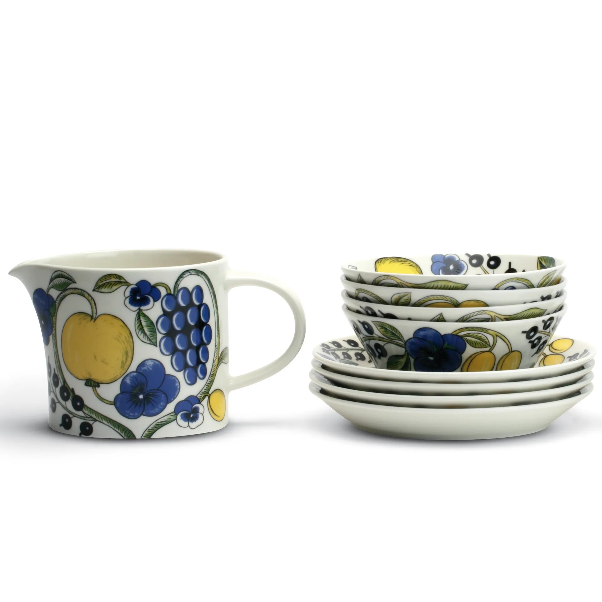 Paratiisi kom Ø17 cm, Blauw Arabia