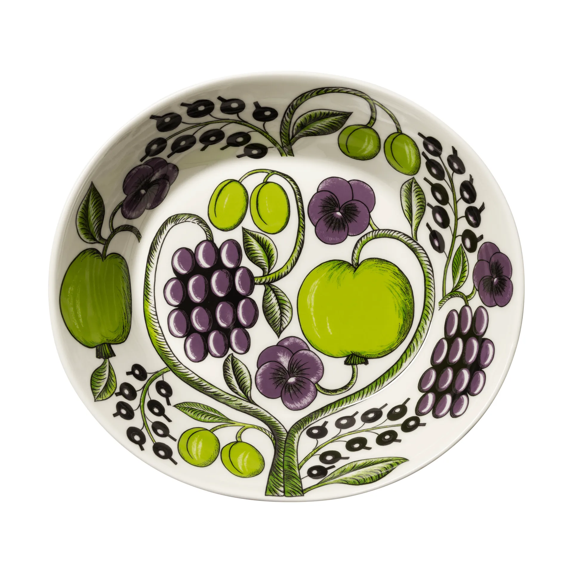 Paratiisi ovale schaal, Purper, 23 cm Arabia
