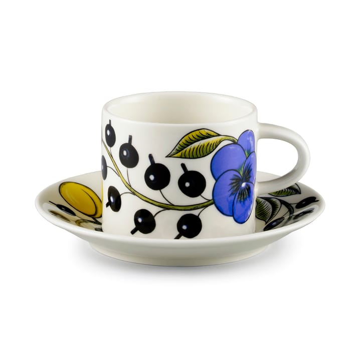 Paratiisi schotel Ø14 cm voor koffiekop 18 cl, Blauw Arabia