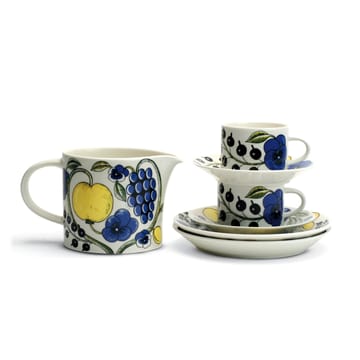 Paratiisi schotel Ø14 cm voor koffiekop 18 cl - Blauw - Arabia