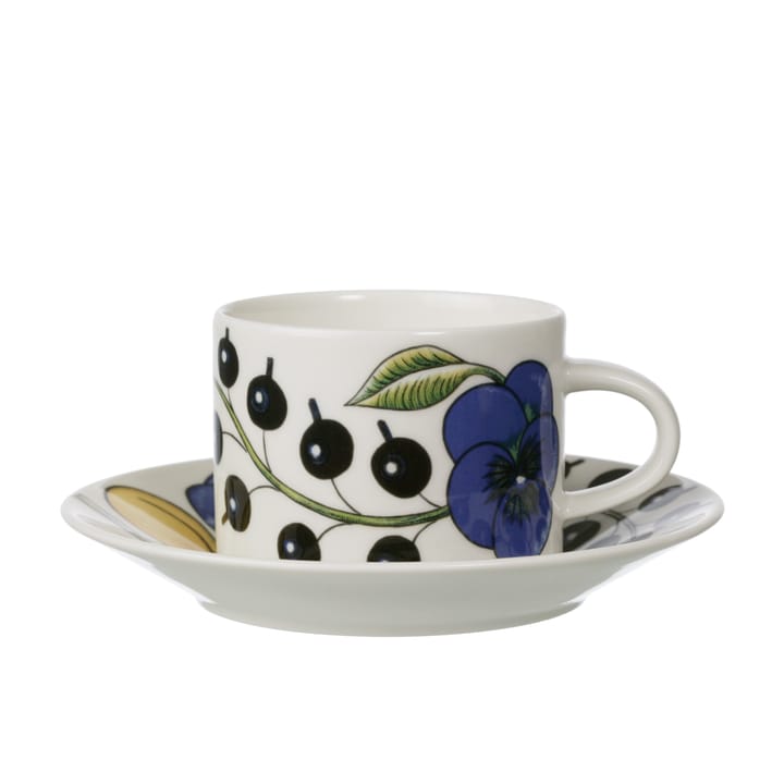 Paratiisi schotel Ø16,5 cm voor theekop 28 cl, Blauw Arabia