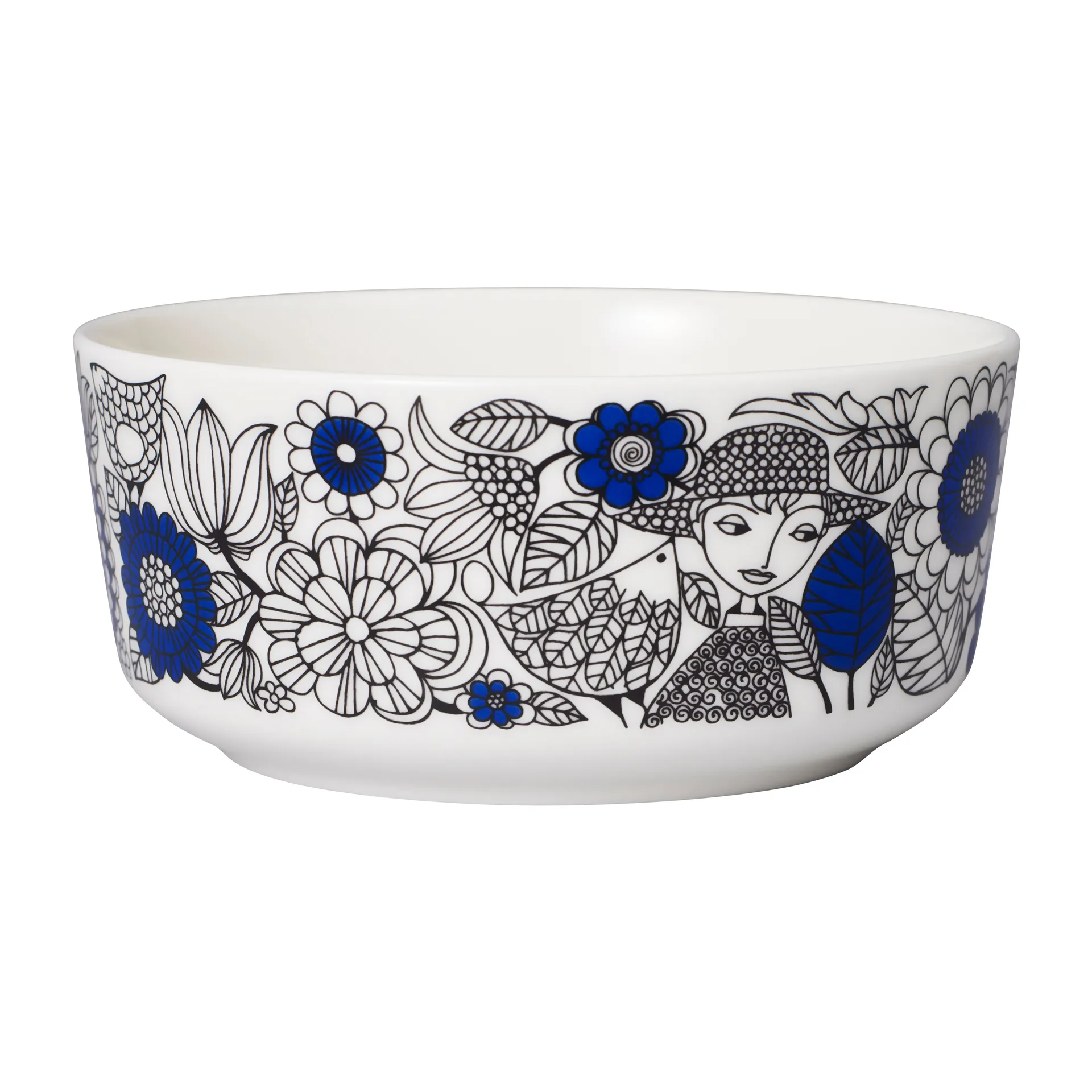 Pastoraali kom Ø13 cm, Blauw Arabia
