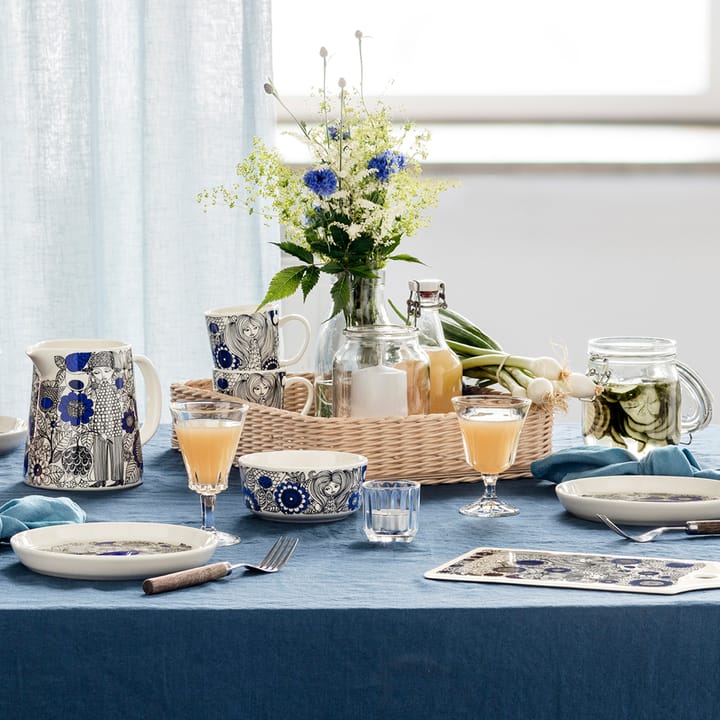 Pastoraali kom Ø13 cm, Blauw Arabia
