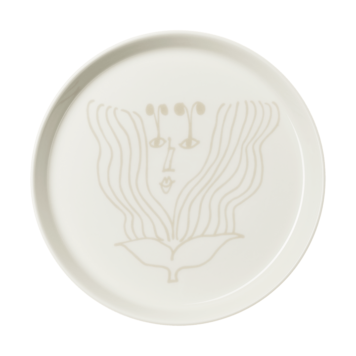 Puutarhurit bord Ø19 cm - Beige - Arabia