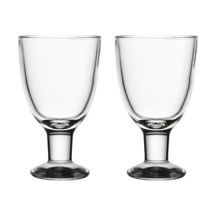 Verna drinkglas 22 cl 2-pack - Helder - Arabia