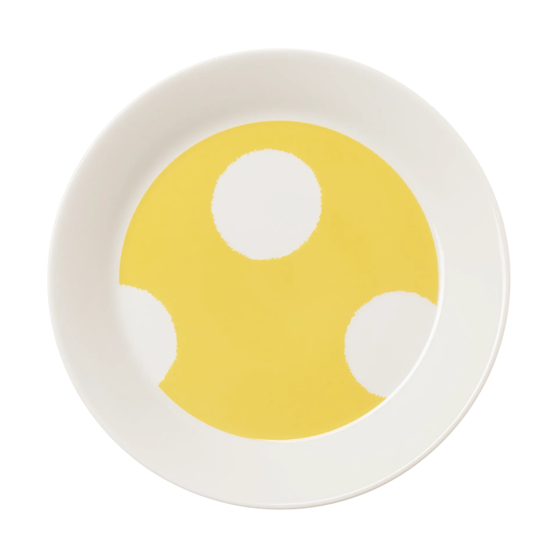 Vuokko bord Ø22 cm, Kraklee geel Arabia