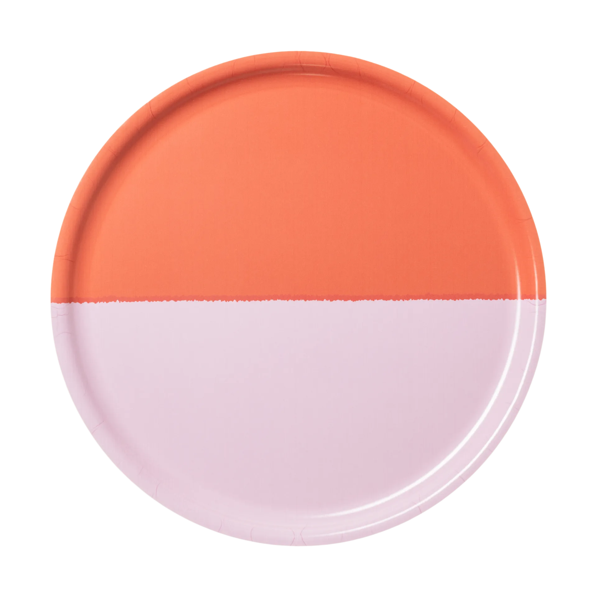 Vuokko dienblad Ø35 cm, 2-kleurig roze-rood Arabia