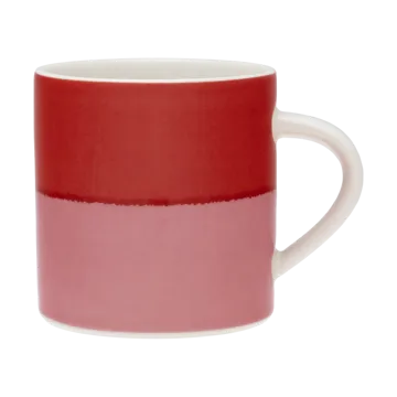 Vuokko mok 35 cl - 2-kleurig roze-rood - Arabia