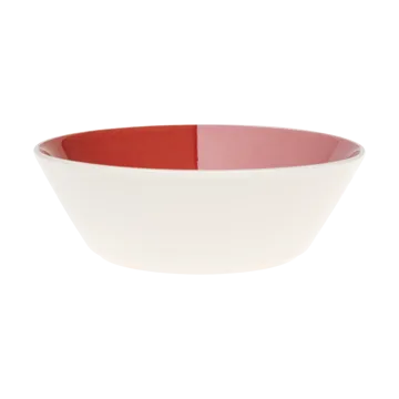 Vuokko schaal Ø17 cm - 2-kleurig roze-rood - Arabia