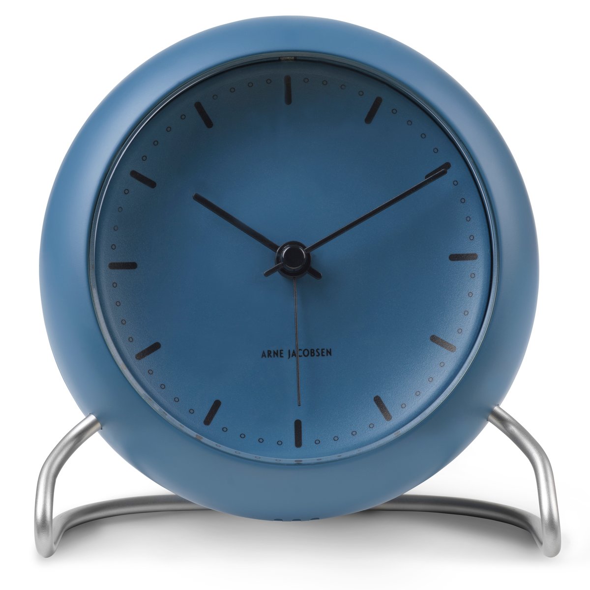 Arne Jacobsen Clocks AJ City Hall tafel klok Stone blue